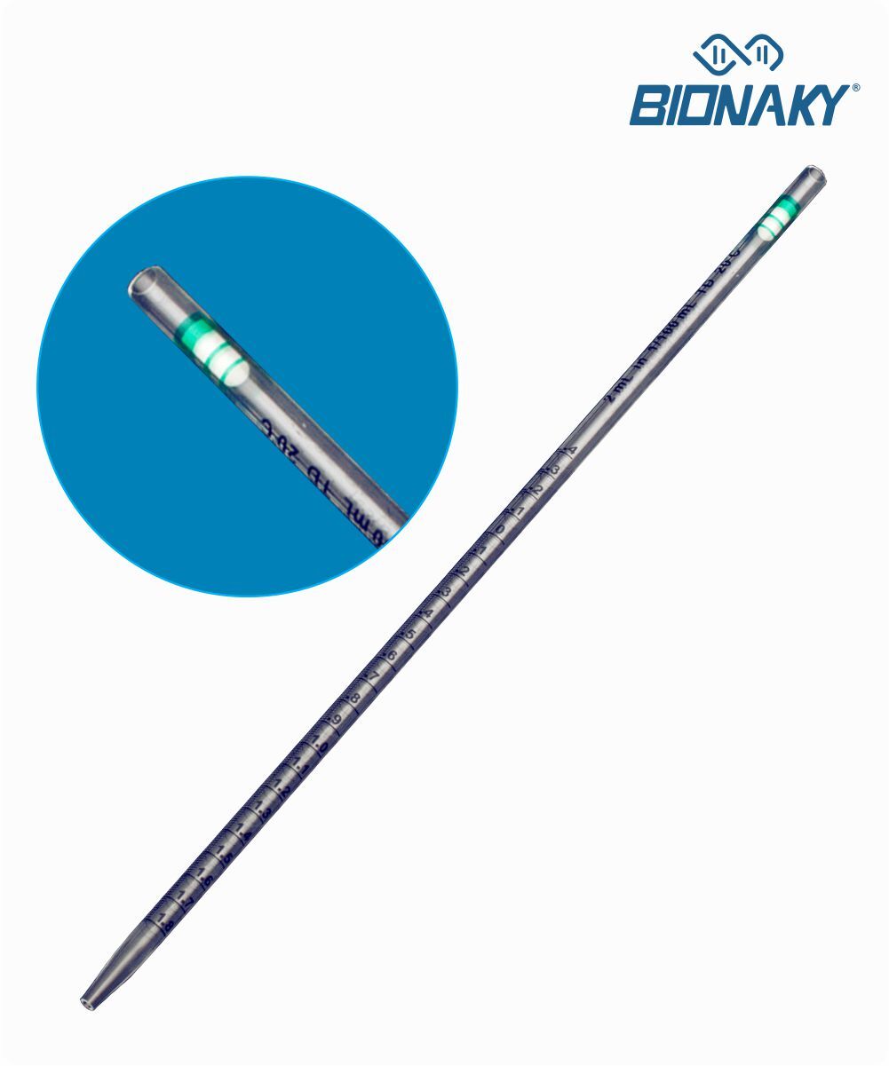 Pipeta sorológica descartável 2mL estéril
